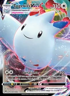 Togekiss VMAX card in Italian