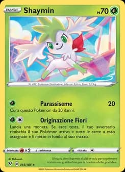 Shaymin card in Italian
