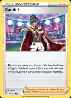 Dandel card in Italian