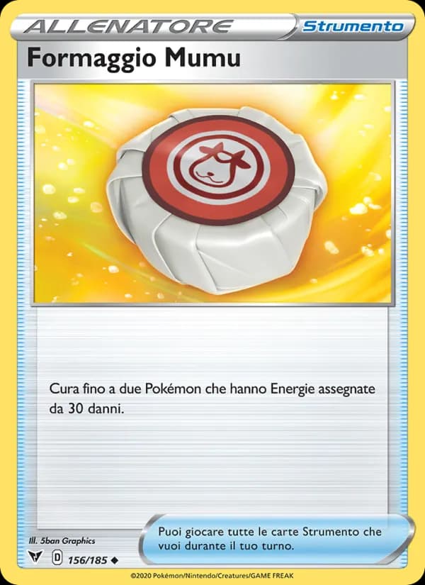 Formaggio Mumu card in Italian