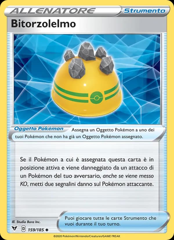 Bitorzolelmo card in Italian