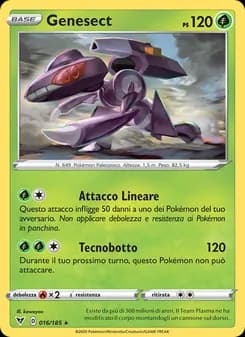 Genesect card in Italian