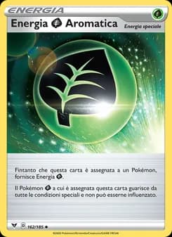 Energia Grass Aromatica card in Italian