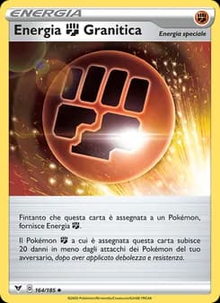 Energia Fighting Granitica card in Italian