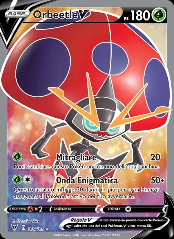 Orbeetle V card in Italian