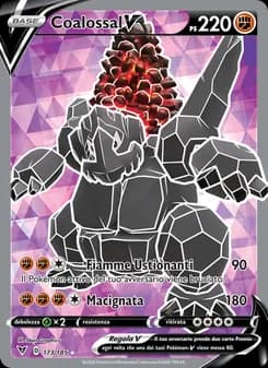 Coalossal V card in Italian