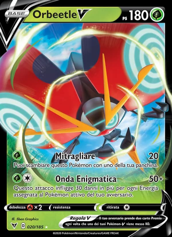 Orbeetle V card in Italian