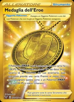 Medaglia dell'Eroe card in Italian
