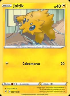 Joltik card in Italian