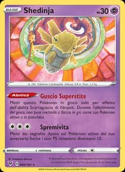 Shedinja card in Italian