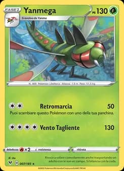 Yanmega card in Italian