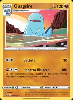 Quagsire card in Italian