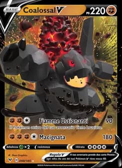 Coalossal V card in Italian