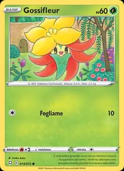 Gossifleur card in Italian