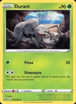 Durant card in Italian