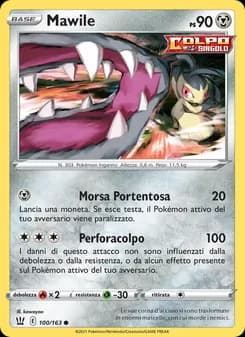 Mawile card in Italian