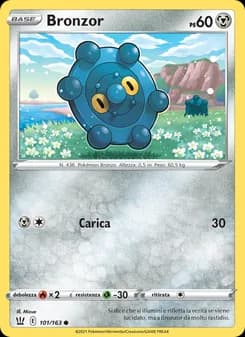 Bronzor card in Italian