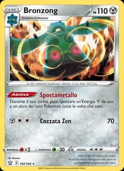 Bronzong card in Italian