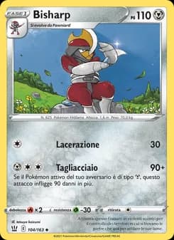 Bisharp card in Italian