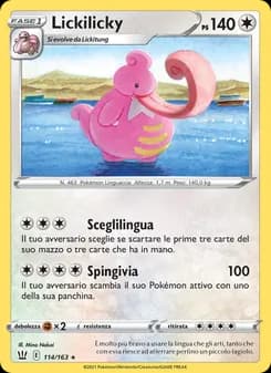 Lickilicky card in Italian