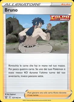 Bruno card in Italian