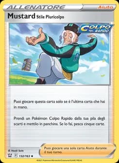 Mustard Stile Pluricolpo card in Italian