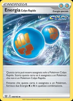 Energia Colpo Rapido card in Italian