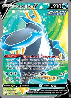 Empoleon V card in Italian