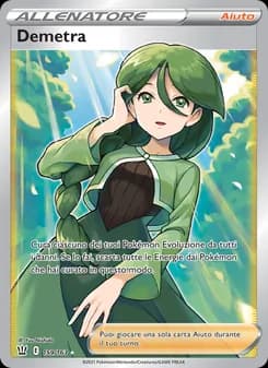 Demetra card in Italian