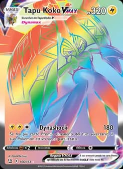 Tapu Koko VMAX card in Italian