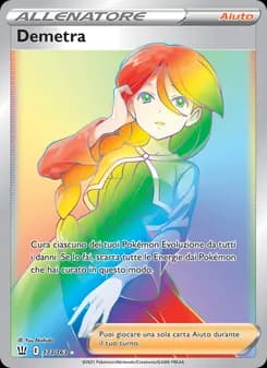 Demetra card in Italian