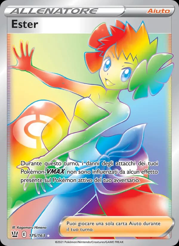Ester card in Italian