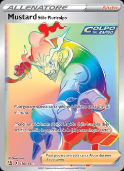 Mustard Stile Pluricolpo card in Italian
