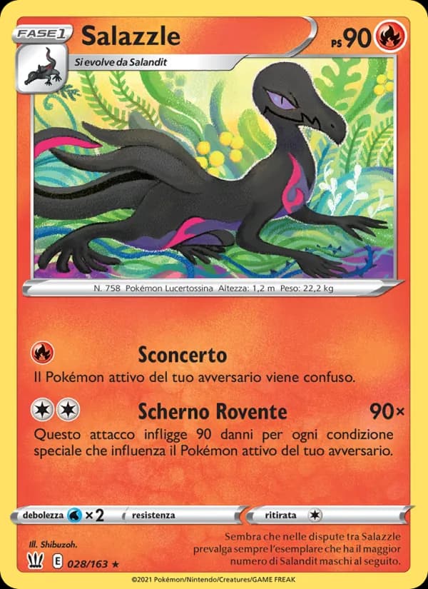 Salazzle card in Italian