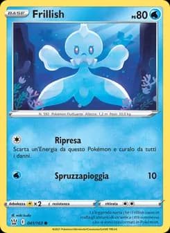 Frillish card in Italian