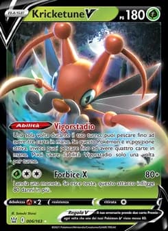 Kricketune V card in Italian