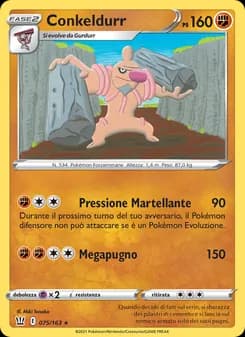 Conkeldurr card in Italian