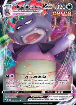 Slowking di Galar VMAX card in Italian