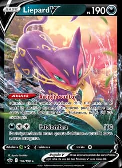 Liepard V card in Italian