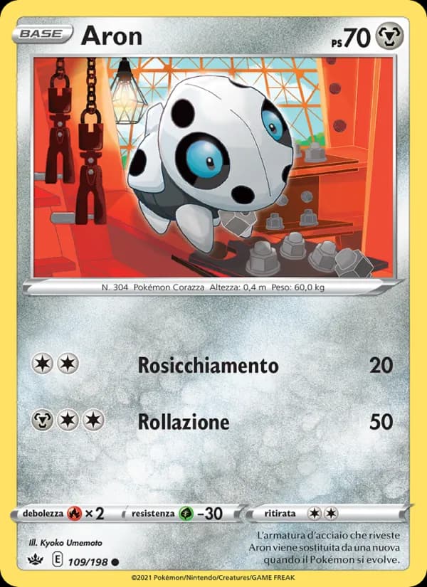Aron card in Italian
