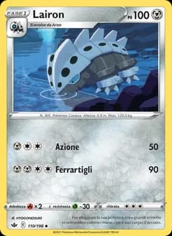 Lairon card in Italian