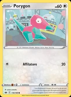 Porygon card in Italian