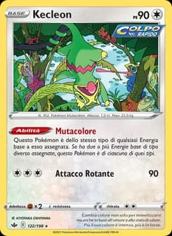 Kecleon card in Italian