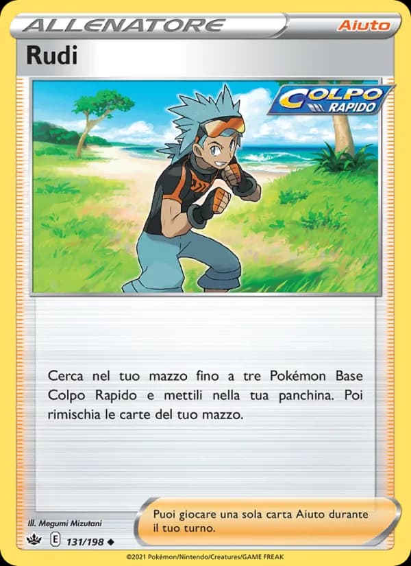 Rudi card in Italian