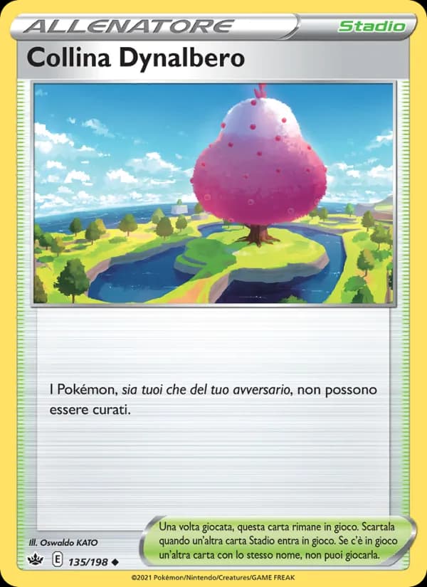 Collina Dynalbero card in Italian