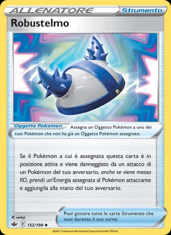 Robustelmo card in Italian