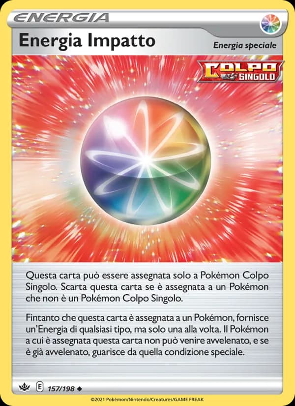 Energia Impatto card in Italian