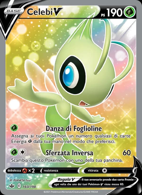 Celebi V card in Italian