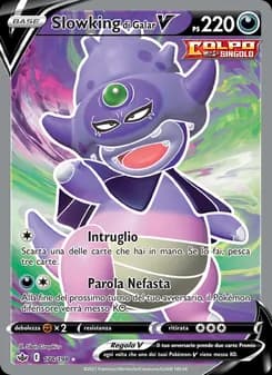 Slowking di Galar V card in Italian