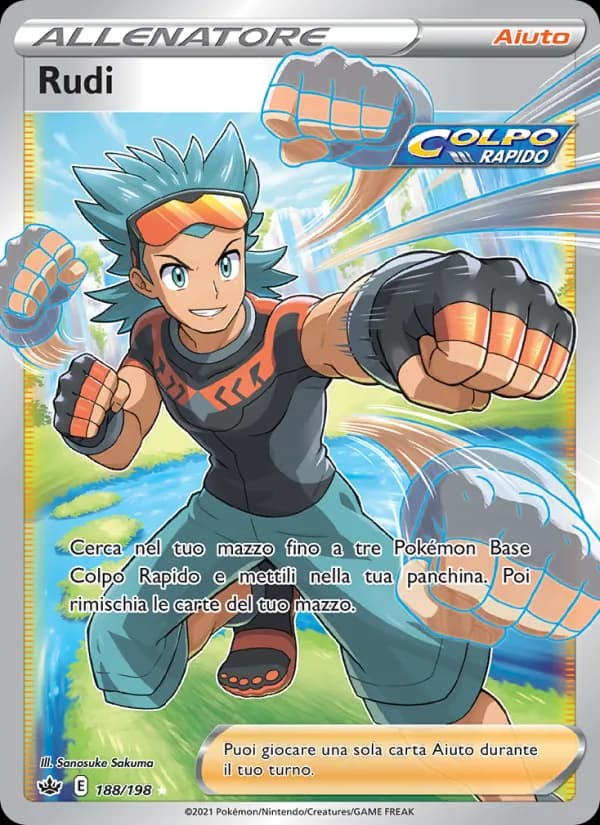 Rudi card in Italian